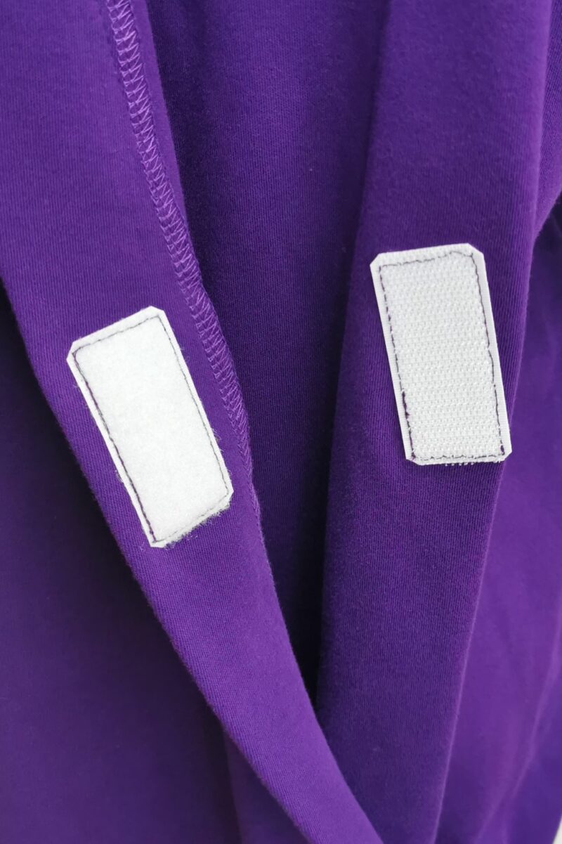 Short Sleeve Open Back Adaptive Top For Women - Image 3