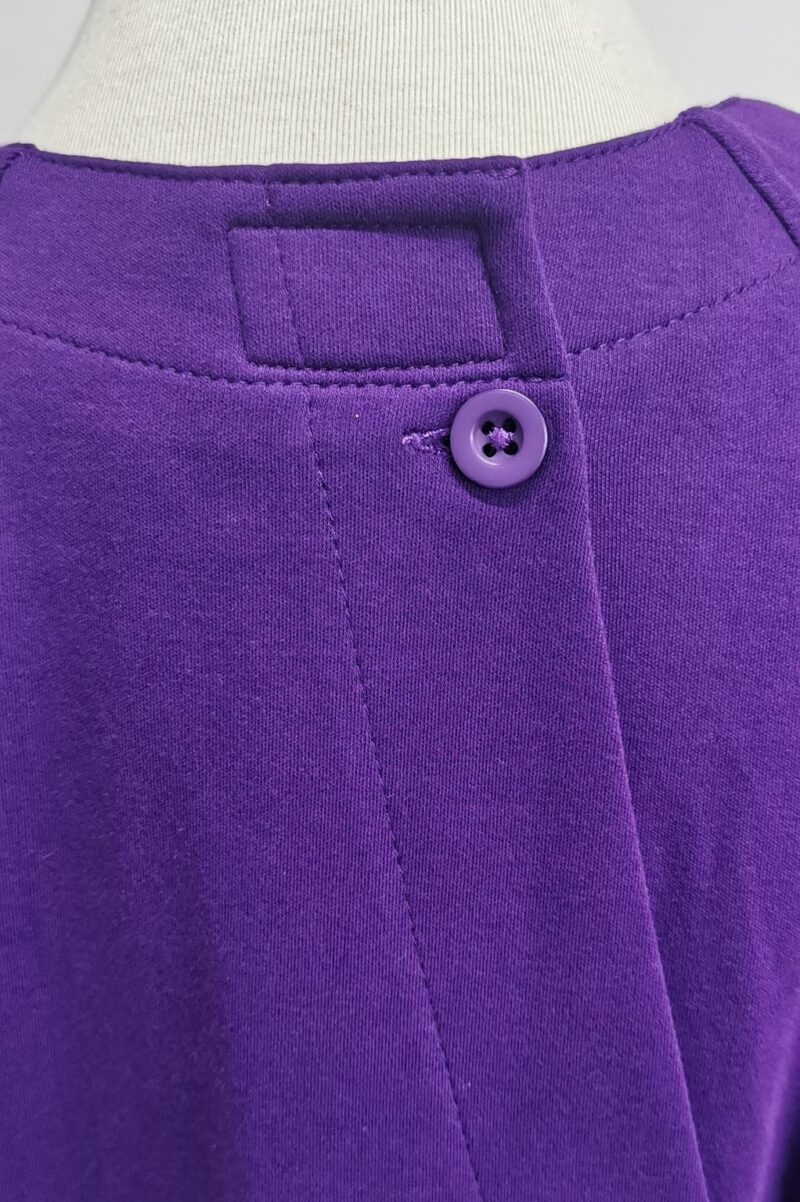Short Sleeve Open Back Adaptive Top For Women - Image 4