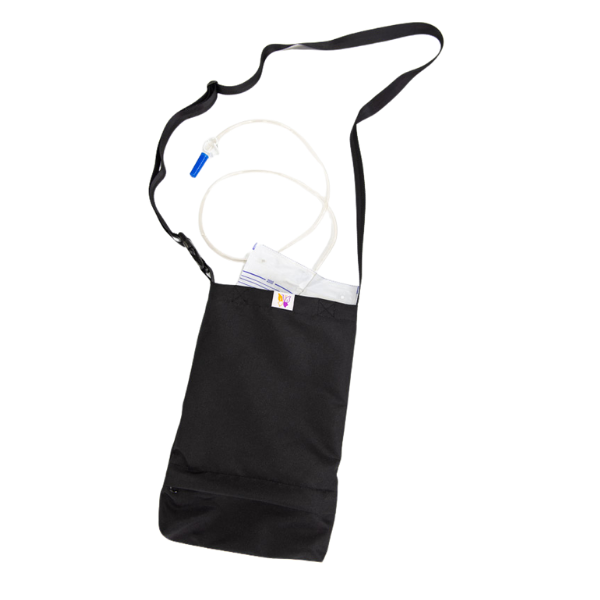 Cross-body Urine Bags (Black)